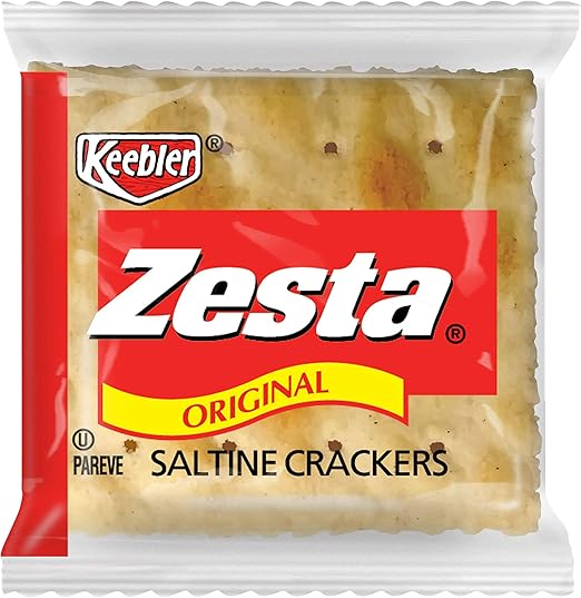 Keebler, Zesta, Saltine Crackers, Original, Single Serve, 0.20 Oz(Pack