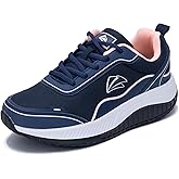 AOV Womens Walking Shoes with Arch Support Plantar Fasciitis Sneakers Gym Tennis for Foot and Heel Pain Relief
