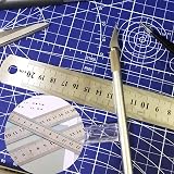 SZCXDKJ 3 Piece Stainless Steel Metal Ruler Set 30cm 20cm 15cm view 4