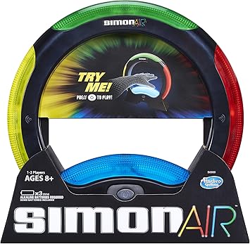 Amazon.com: Hasbro Simon Air Game – Touchless Technology – Master the Moves to Win – Solo and 2 Player Mode – A Modern Twist on the Classic Game: Toys \u0026 Games