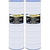 AQUALTRA Pool Filter Compatible with CC150, PAP150, CCRP150, PAP150-4, Ultral-C4, PP-C4, C-9415, R173216, FC-0687, 150 sq. ft. 31 1/8" x10 1/16" 2 Pack