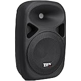 LyxPro SPA-8 Compact 8" Portable PA System 100-Watt RMS Power Active Speaker Equalizer Bluetooth SD Slot USB MP3 XLR 1/4" 1/8" 3.5mm Inputs