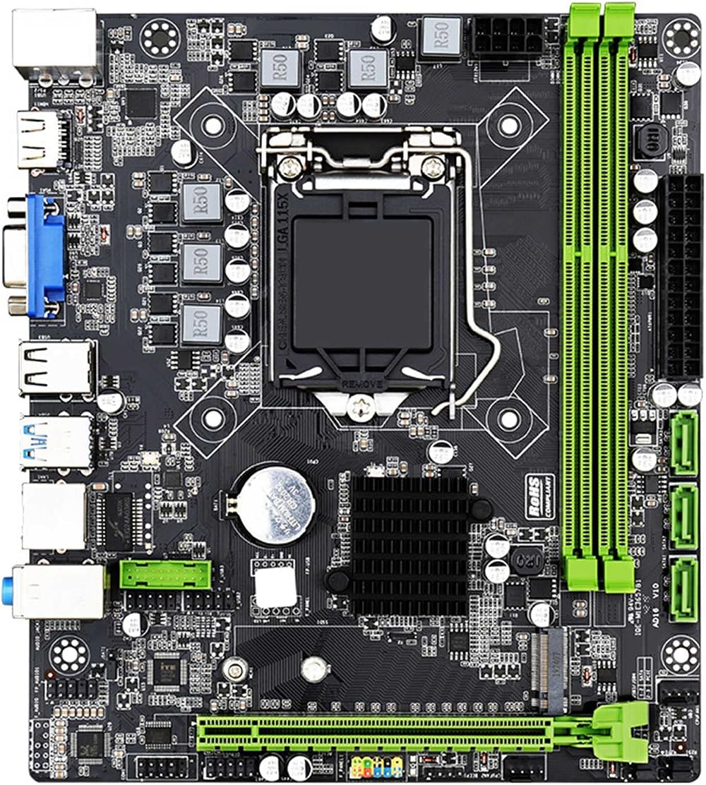 Lodokdre H310B LGA1151 Micro ATX Motherboard DDR4 up to 32GB RAM Desktop Server