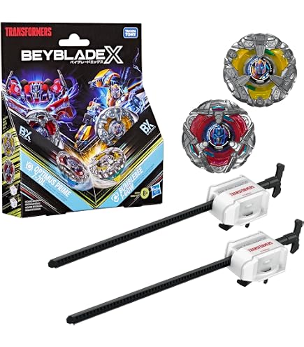 Amazon.com: Beyblade X Deluxe Launcher 2-Pack | Cobalt Dragoon 2