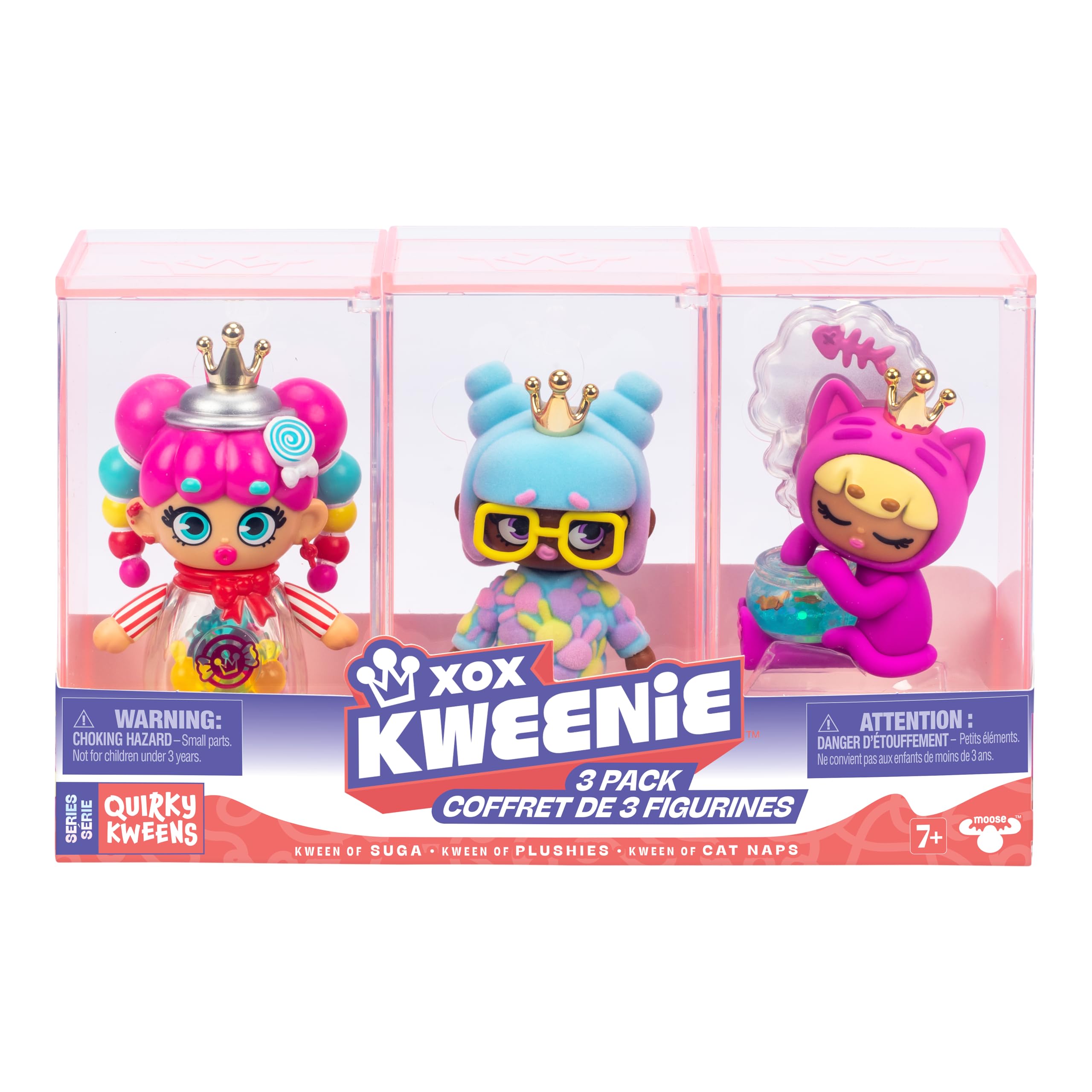 Xox Kweenie Quirky Kweens Series Premium Figurine and Display Case,