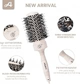 AIMIKE Round Hair Brush Nano Ceramic Ionic 2.6in Barrel Small Vented view 2