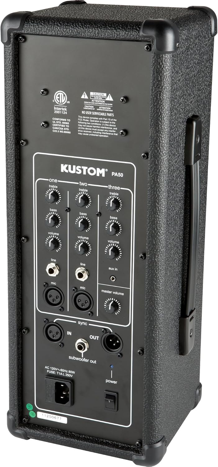 kustom pa50 speaker