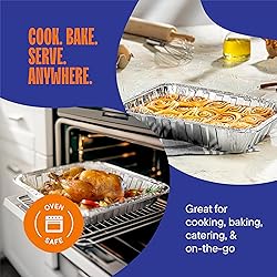 Stack Man Aluminum Lids for 9x13 Disposable