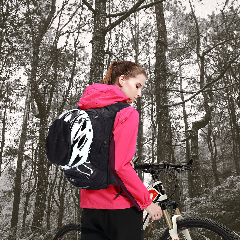 Cycling Hydration Backpack 12 litres - Lightweight Hiking Rucksack Breathable Bike Backpack Great for Men & Women Outdoor Sports, Small Backpacks for Fitness Running Biking Skiing Trekking Travelling
