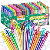300Pcs Mini Bubble Wands in 20Colors,Bulk Bubbles Party Favors for Kids Toddlers,Themed Birthday,Goodies Bags Stuffers,Outdoor, Valentine's Day, Easter Stuffer, Halloween, Christmas,Boys & Girls