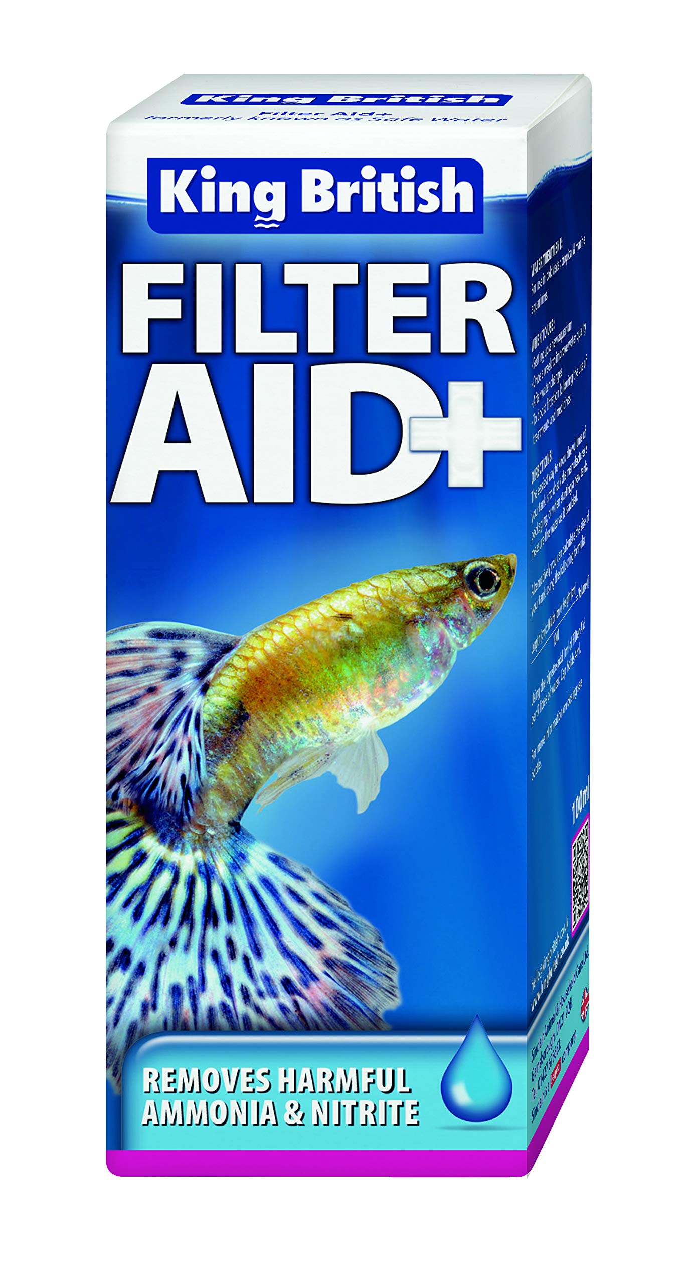 King British Safe Water Filter Aid, 100 ml