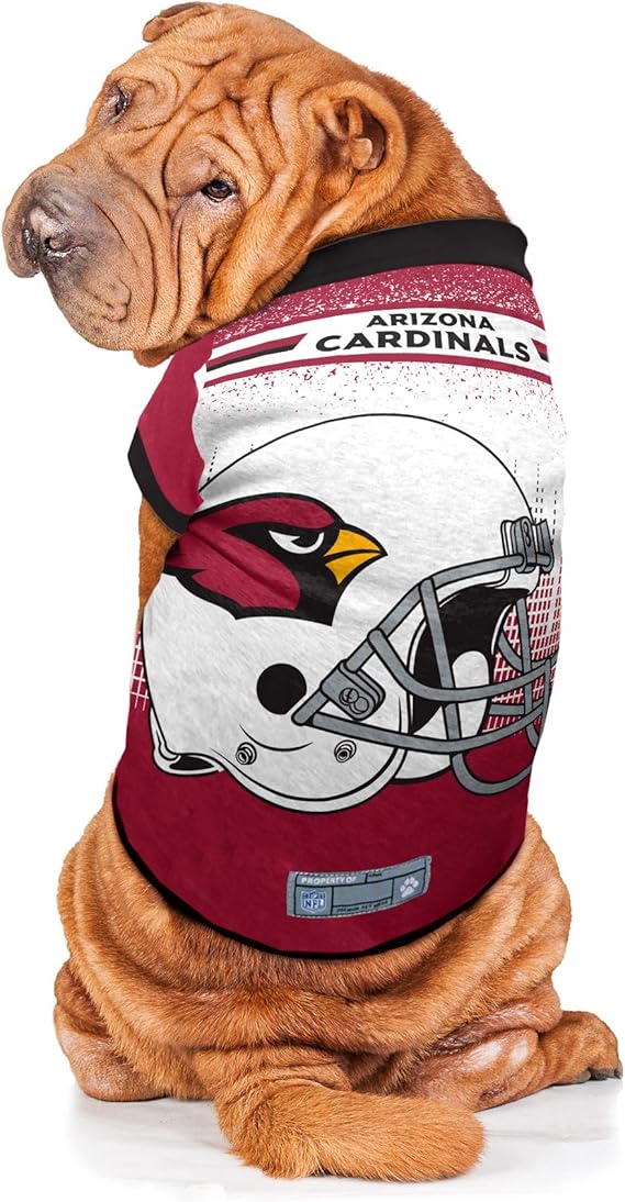 arizona cardinals dog jersey
