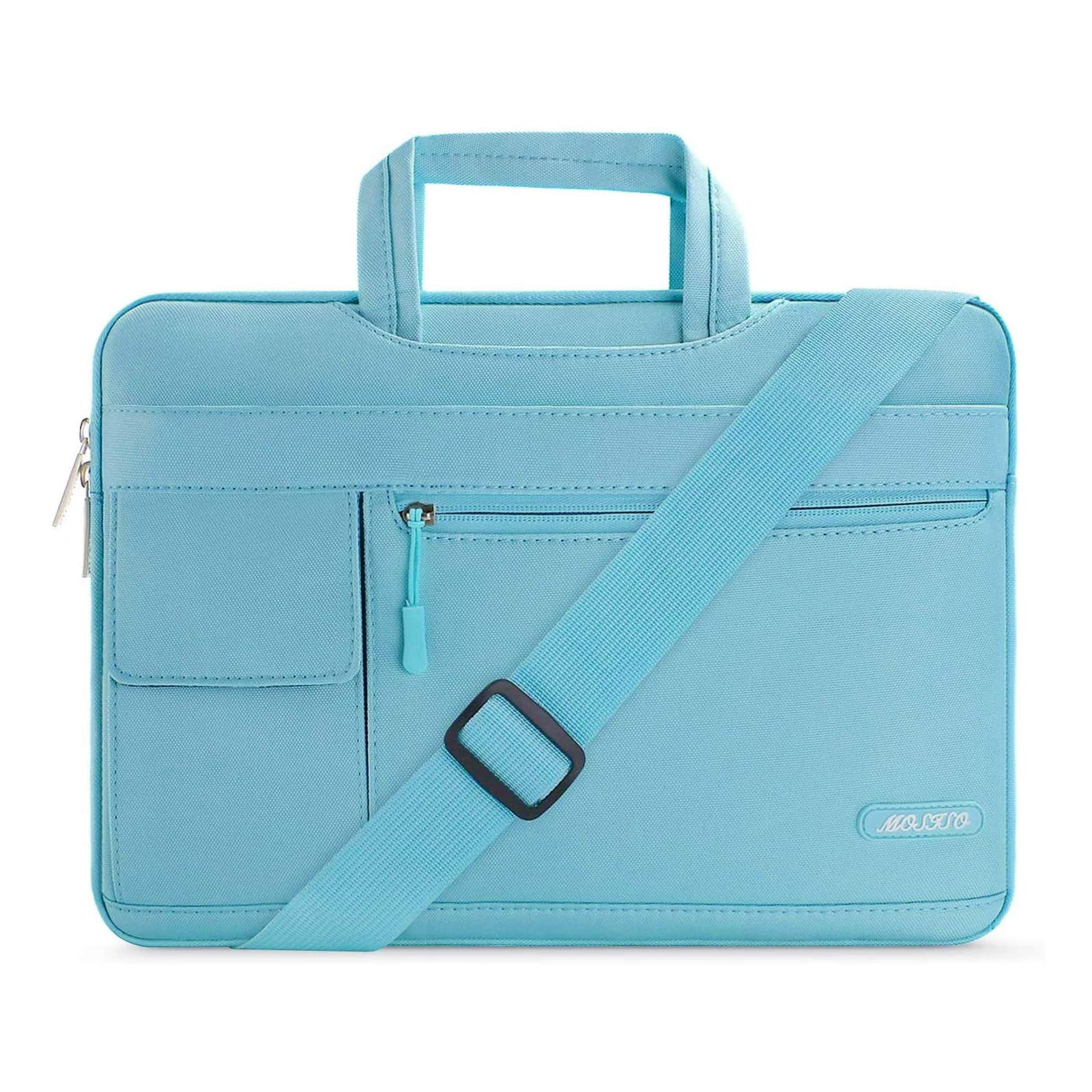 Mosisomosiso Laptop Shoulder Bag Compatible With Macbook Air Pro