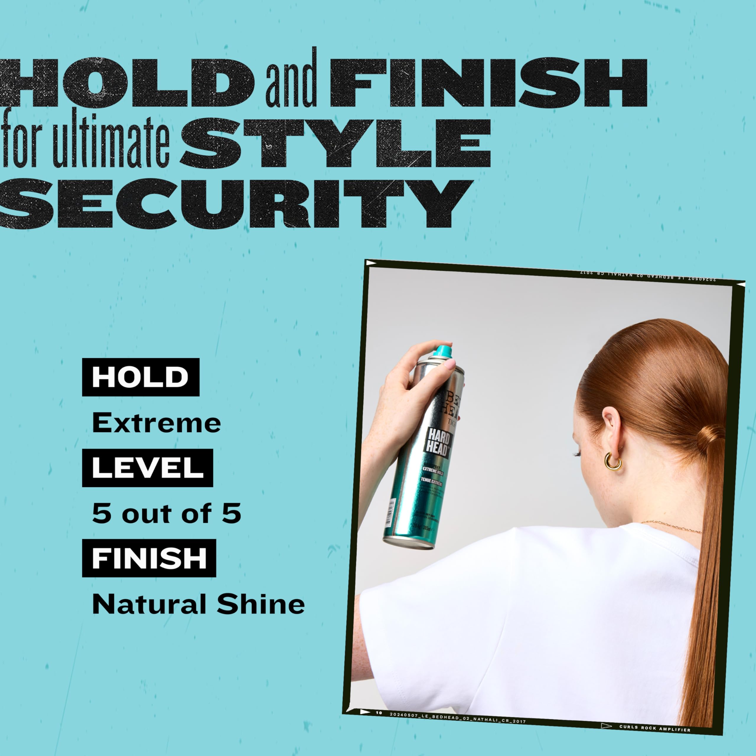TIGI Bed Head Hard Head Hairspray for Extra Strong Hold 11.7 oz