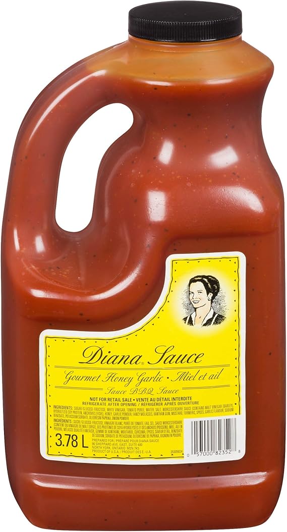 DIANA Diana Sauce Honey Garlic BBQ, 3.78L Bottle, 1 Count Amazon.ca
