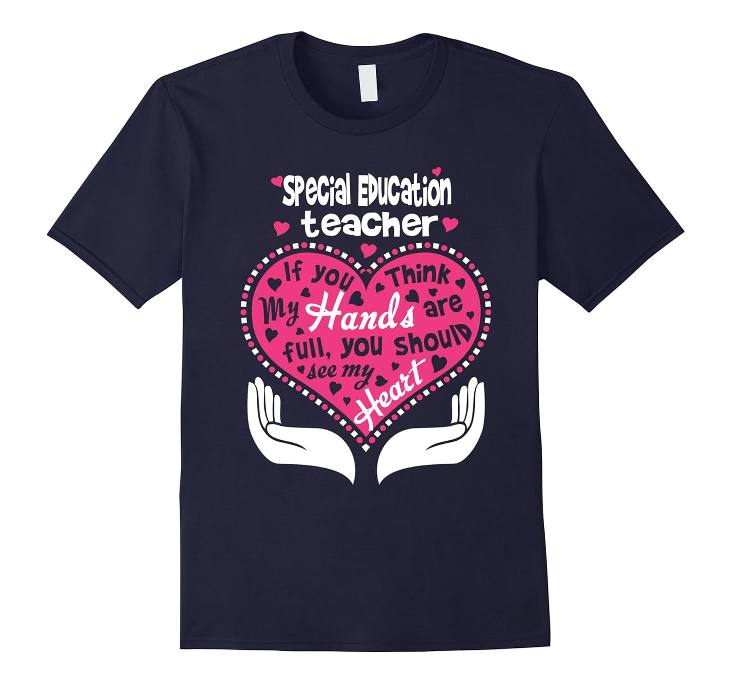 Special Education Teacher Full Heart T Shirt - Teacher Shirt-ANZ