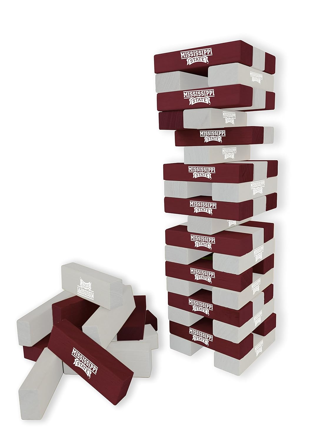 Wild Sports NCAA College Mississippi State Bulldogs Table Top Stackers