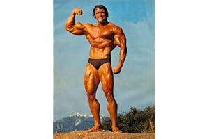 Prague Courtney 24X36Inch Arnold Schwarzenegger Bodybuilder Olympia Universe Conquer Classical Sport Poster Home Deco