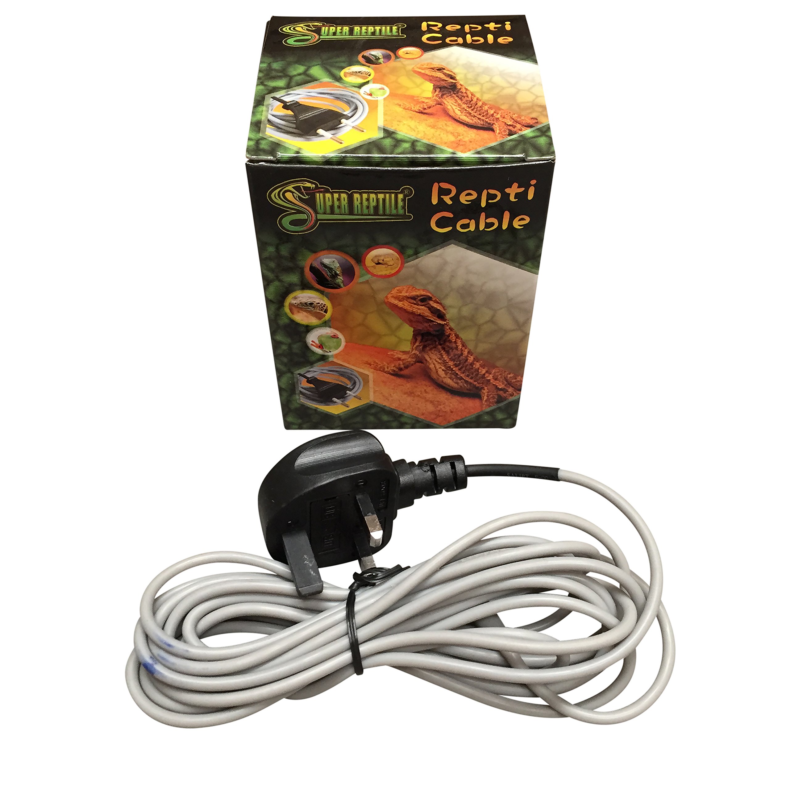 Finest-Filters Reptile Heat Cable for Vivarium 3m, 3.5m, 6m, 9m or 12m Models Available (80w (9 Metres))