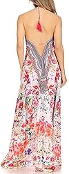 Sakkas 1817 - Lizi Womens Maxi High-low Halter