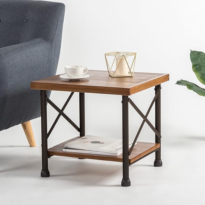 Zinus Industrial Style Side Table Review