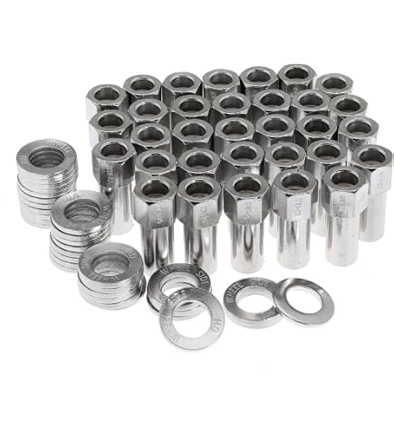 20 Lug Nuts 7/16 Chrome Mag Wheel Nut .75 Shank Cragar Pontiac Buick