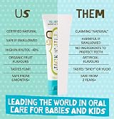Jack N Jill Natural Certified Kids Toothpaste Fluoride Free 50g 2 pack view 5