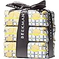 Beekman 1802 Goat Milk Body Soap Bar 3-Piece Set - 3.5 oz - Nourishes, Moisturizes & Hydrates - 100% Vegetable Soap with Lactic Acid - Good for Sensitive Skin - Cruelty Free - Packaging May Vary