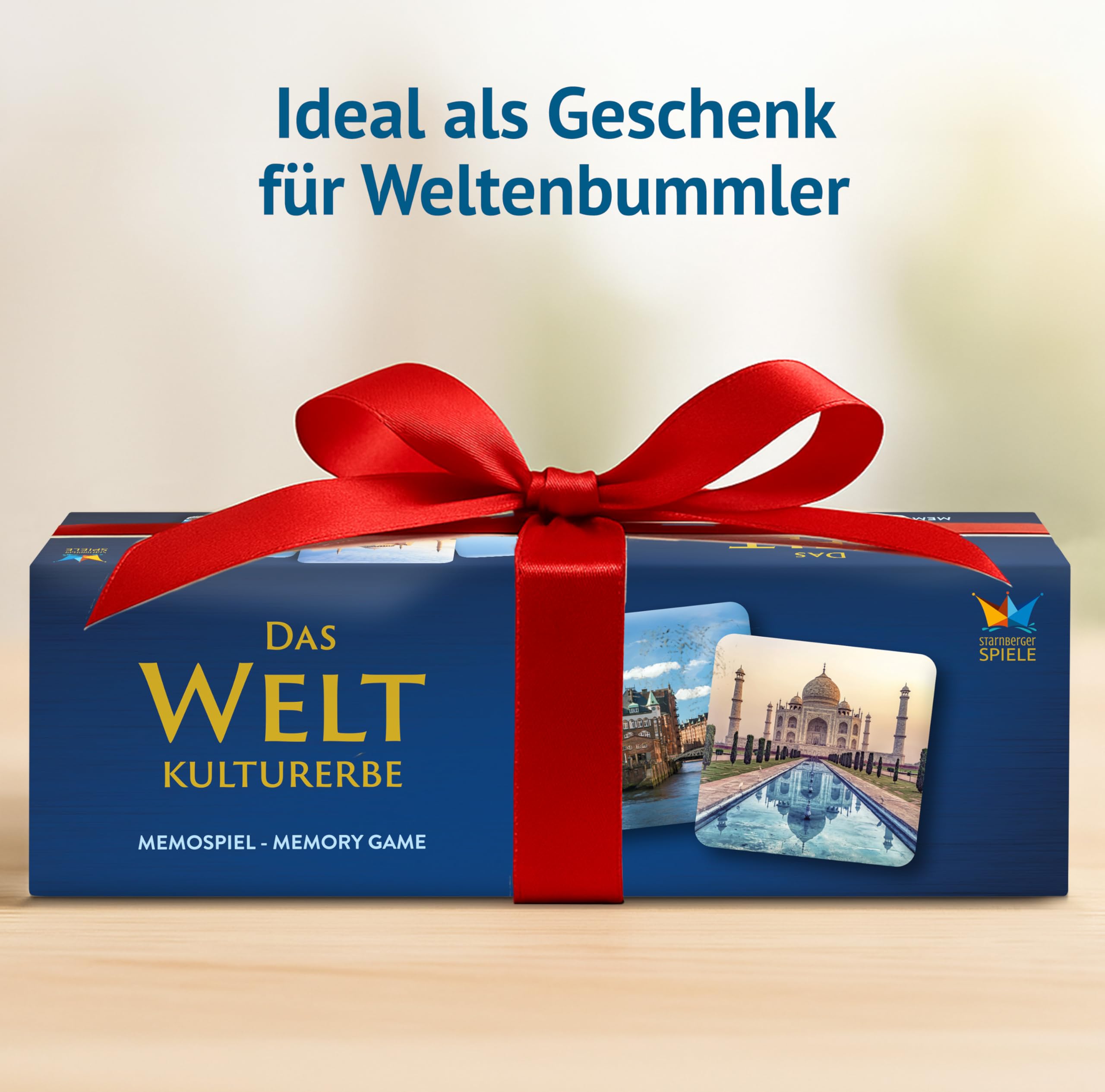 Starnberger Spiele - Weltkulturerbe Memospiel - Kartenspiel für Erwachsene und Kinder ab 6 Jahren - Geschenk für Reise- und Kulturliebhaber 8