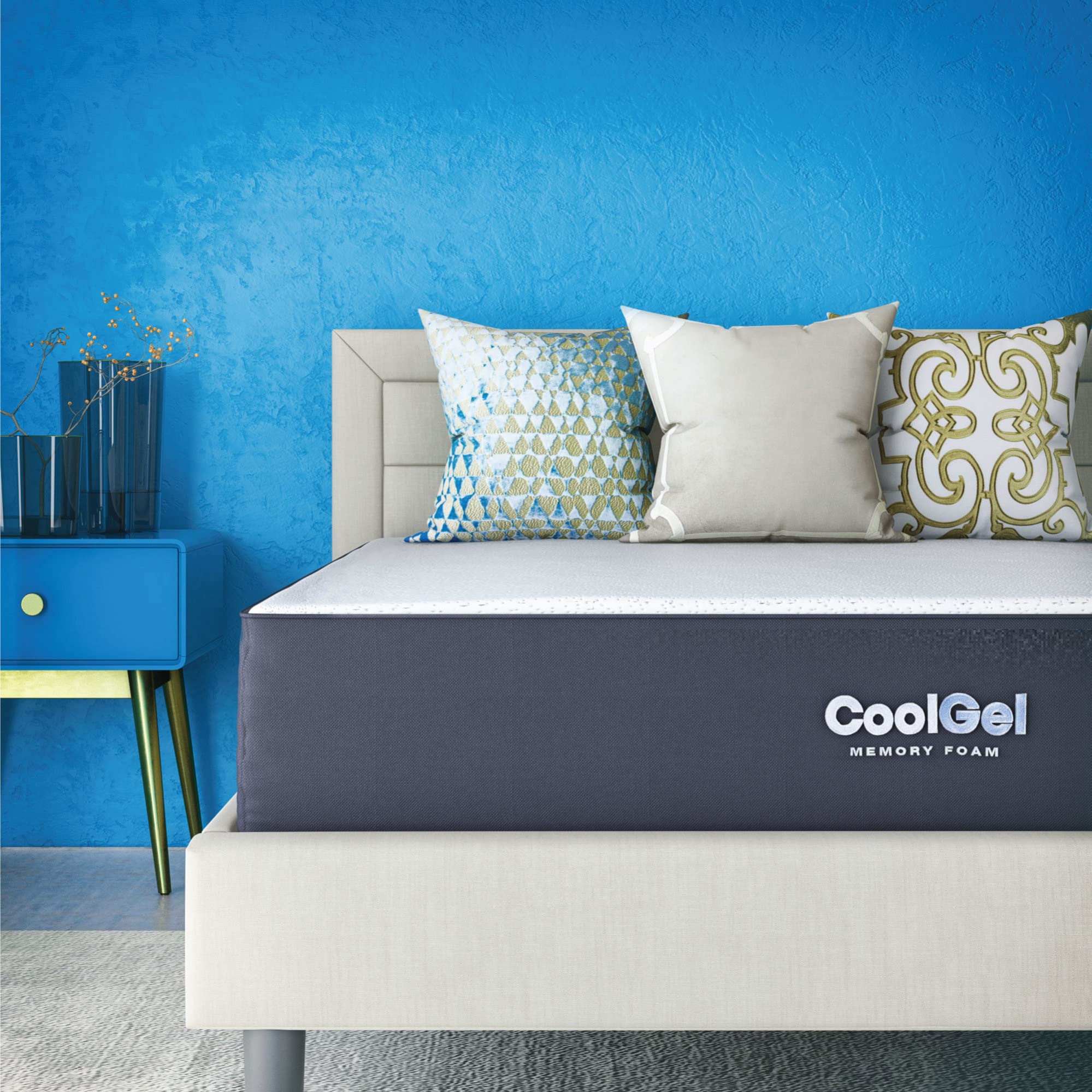 Cool Gel 10 Inch Twin Size Mattresses Memory Foam