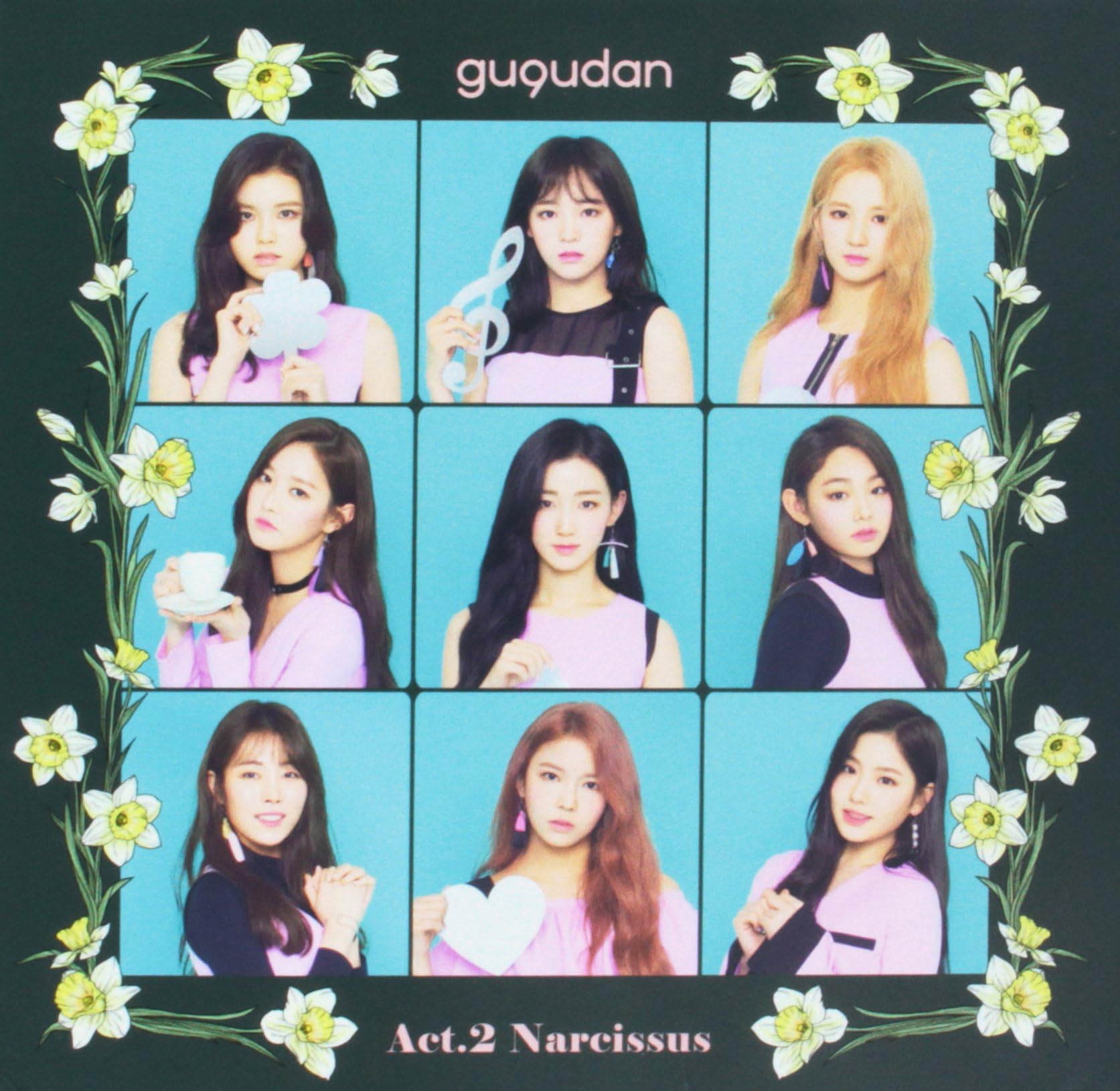 GUGUDAN - [ACT.2 NARCISSUS] 2nd Mini Album CD+64p Photo Book+2p Photo Card SEALED
