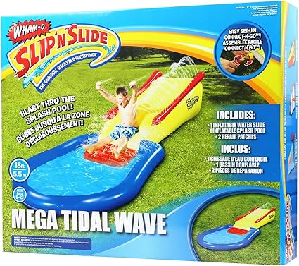 Amazon Com Wham O Slip N Slide Mega Tidal Wave Toy Clothing