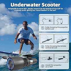 Underwater Scooter, Underwater Propeller Comes with