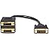 StarTech.com 1 ft DVI-D to 2x DVI-D Digital Video Splitter Cable - M/F