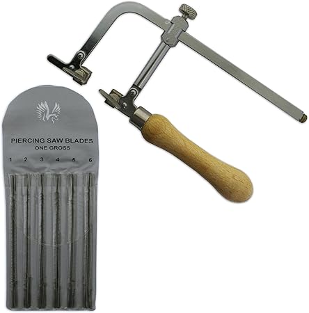 JEWELLERS SAW ADJUSTABLE TYPE INC 144 SAW BLADES