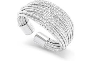 Meissa Gold Thumb Rings for Women Crossover Statement Ring Fashion Chunky Band Rings 925 Sterling Silver Stackable Gold Ring 