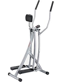 Sunny Health & Fitness SF-E902 Air Walk Trainer Elliptical Machine Glider w/LCD Monitor