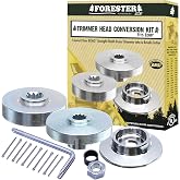 FORESTER Brush Cutter Trimmer Head Conversion Kit Compatible with Echo Models SRM-225, SRM-225i, SRM-266, SRM-280, SRM-280S, SRM-280T, SRM-2620, and SRM-2620T