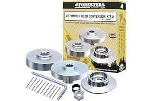 FORESTER Brush Cutter Trimmer Head Conversion Kit Compatible with Echo Models SRM-225, SRM-225i, SRM-266, SRM-280, SRM-280S, SRM-280T, SRM-2620, and SRM-2620T