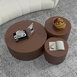 KEVINSPACE Living Room Coffee Table Set of