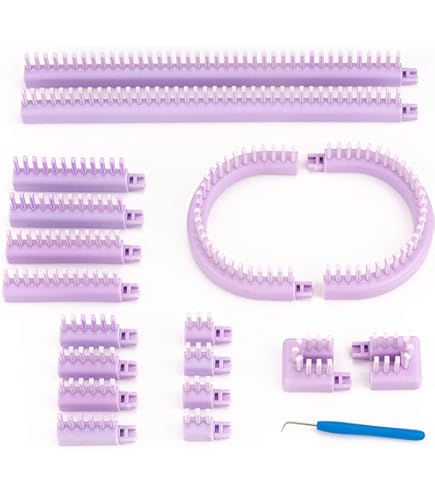 Red Knitting Loom With 26 Pegs + 26 Extra-pegs In UK | KnitUK