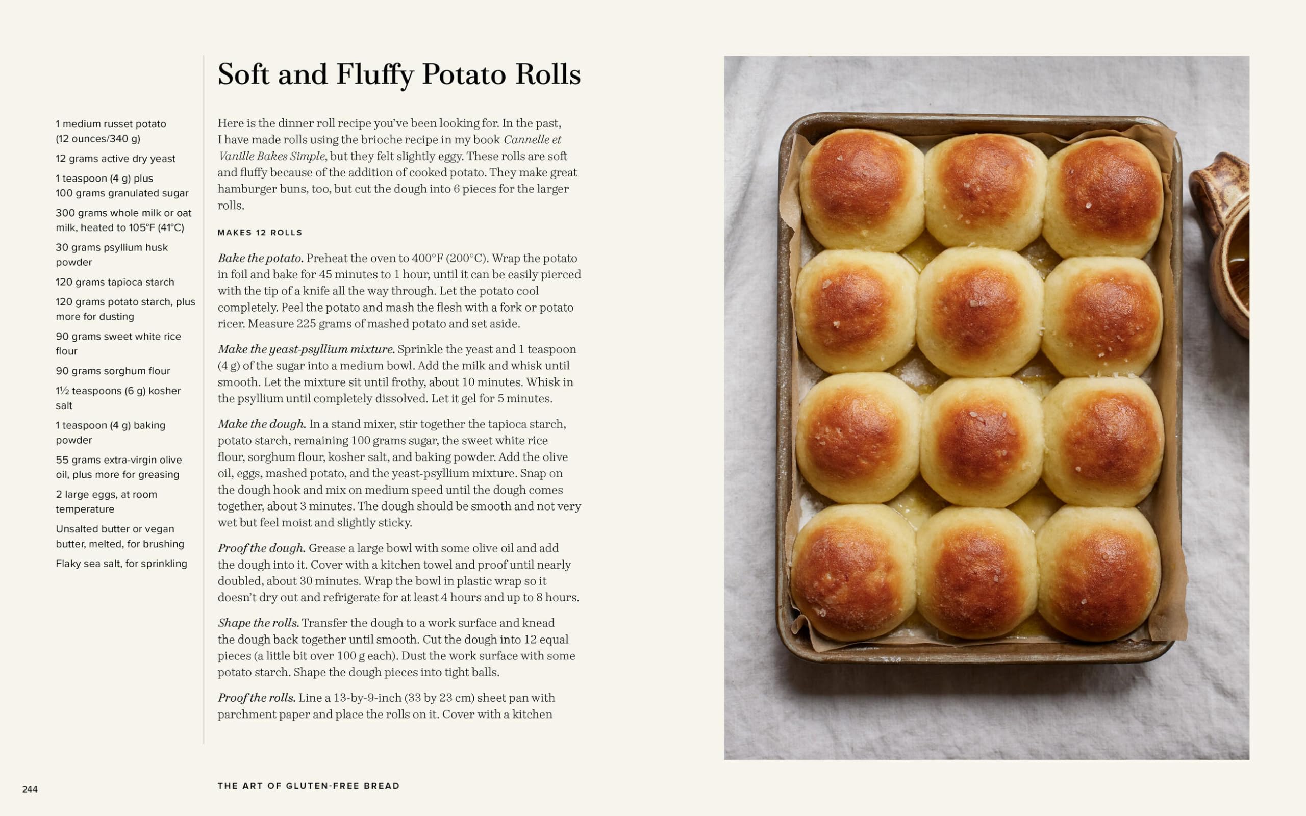 The Art of Gluten-Free Bread: Groundbreaking Recipes for Artisanal Breads and Pastries
