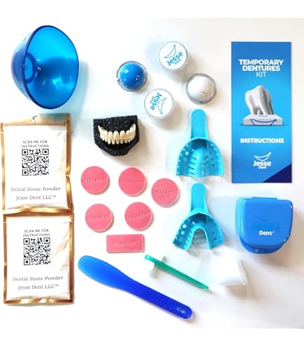 健康・医学 Best Denture Design Amazon.com: Denture Do it Yourself Full Set of Top and Bottom Fake