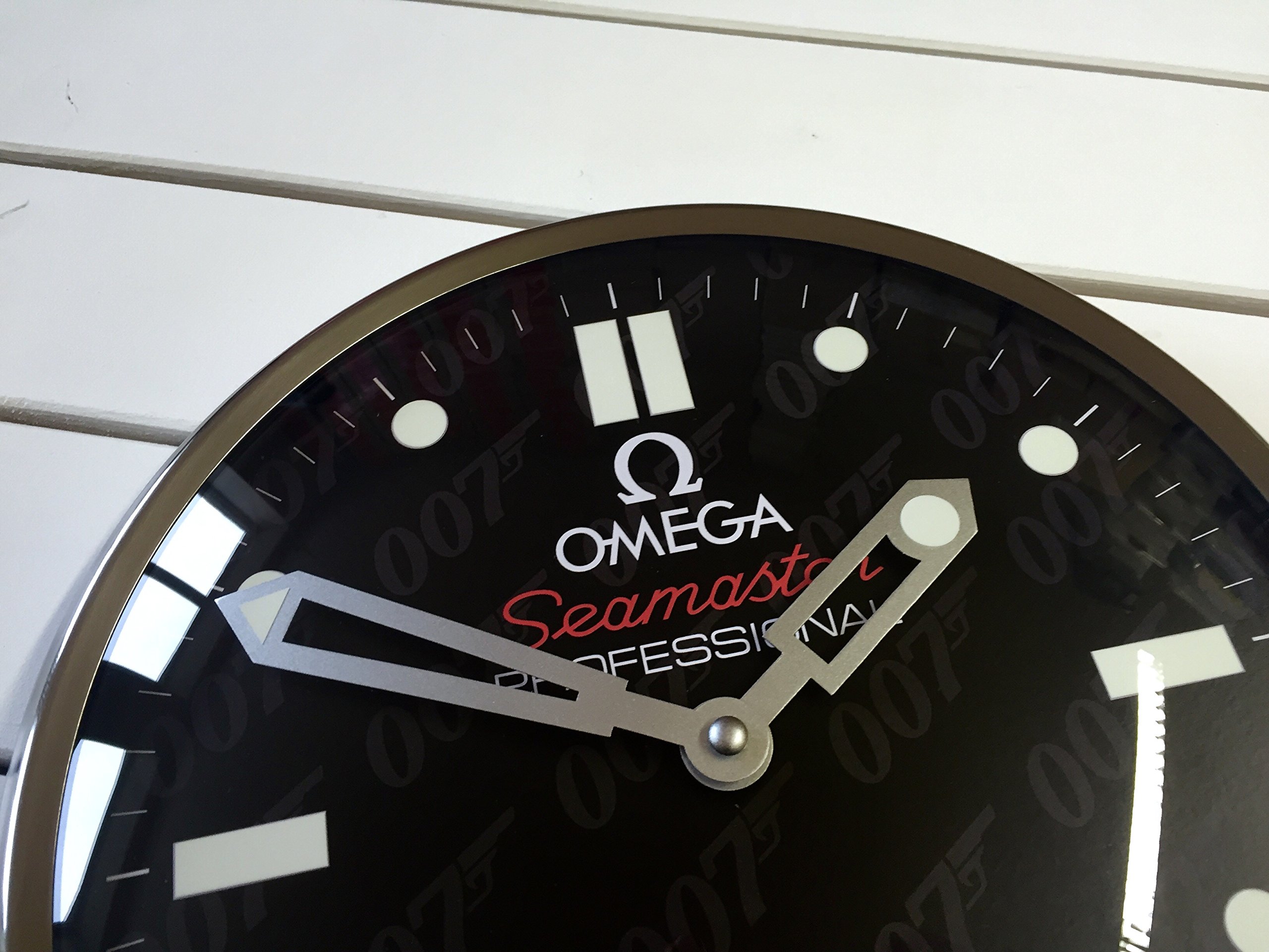 omega wall clock