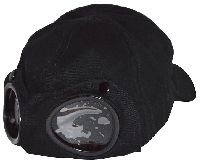 CP Company Goggle Cap Black Amazon.co.uk Clothing