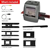 Magnasonic 22MP Film Scanner 35mm 110 Super 8 Slides Negatives 2.4" LCD view 8