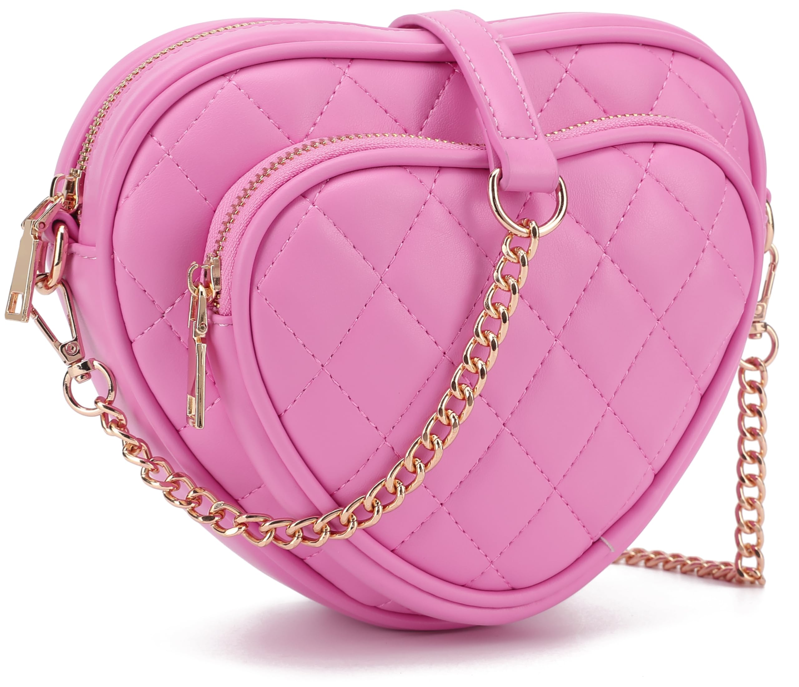 lola mae Heart Shape Satchel Crossbody Purse for