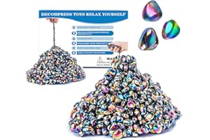 JOLLICUBE 550pcs Desk Fidget Toys for Adults,Stress & Anxiety Relief, Sensory Fidget Toys for Office, ADHD, Autism,Ideal Gift (Colorful)