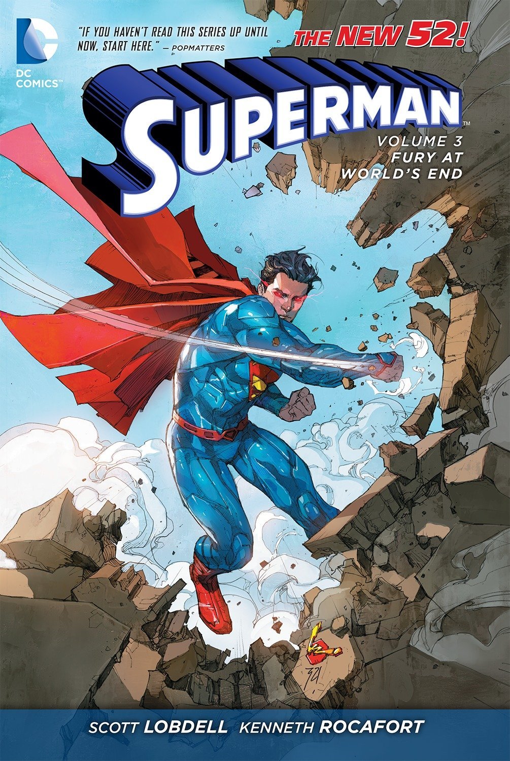 Amazon Com Superman Vol 3 Fury At World S End The New 52 9781401246228 Lobdell Scott Rocafort Kenneth Books