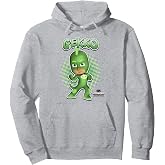 PJ Masks Gekko Comic Style Pose Panel Logo Pullover Hoodie